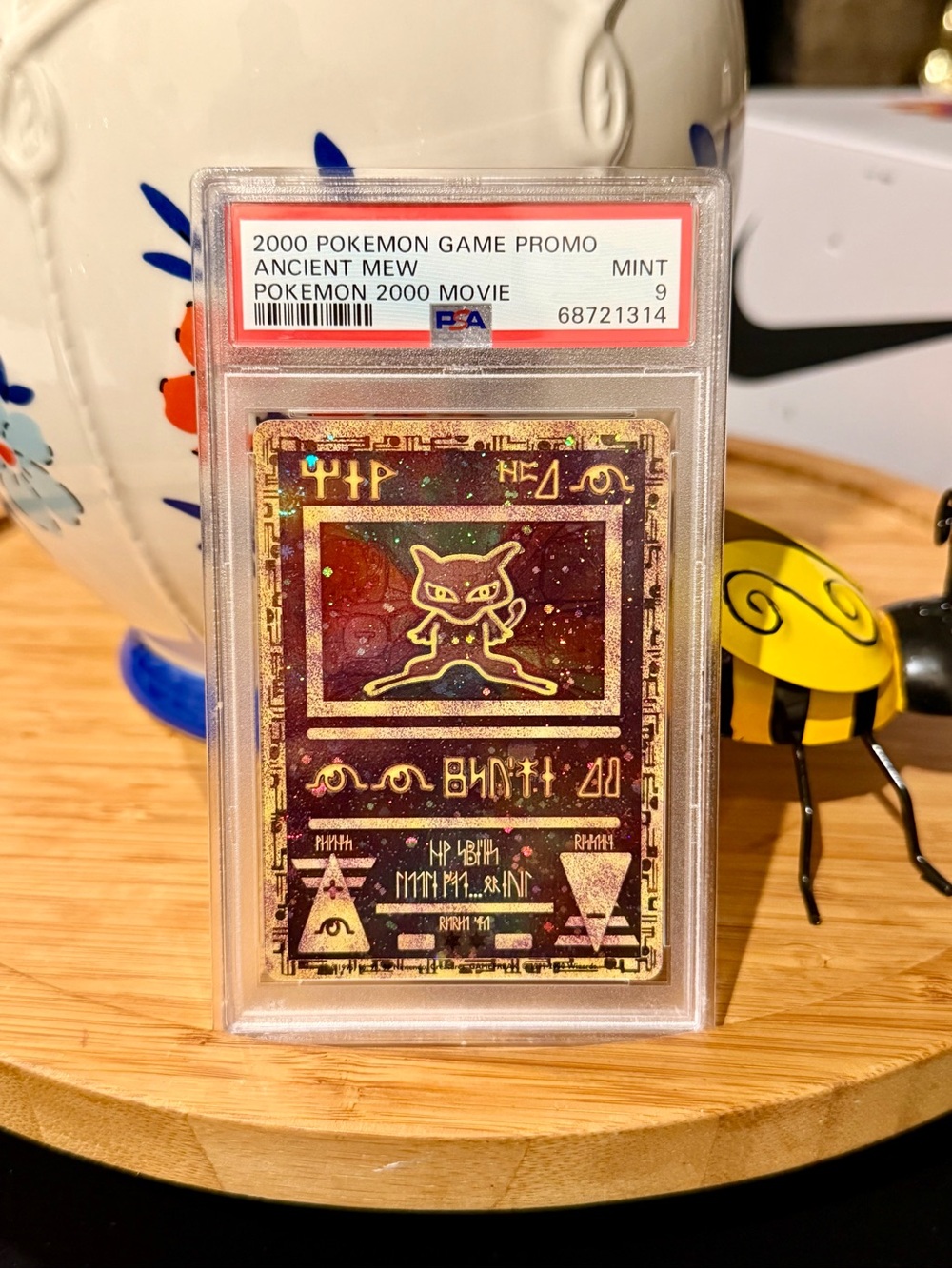2000 POKEMON GAME MOVIE ANCIENT MEW POKEMON 2000 MOVIE PSA 9